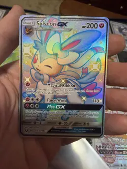 Pokemon Mint Sylveon GX SV76/SV94 Hidden Fates Shiny Vault - Image 1