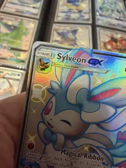 Pokemon Mint Sylveon GX SV76/SV94 Hidden Fates Shiny Vault - Image 2