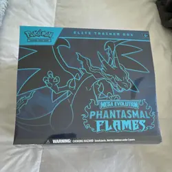 NEW SEALED Pokemon Elite Trainer Box Mega Evolution Phantasmal Flames 2025 - Image 1
