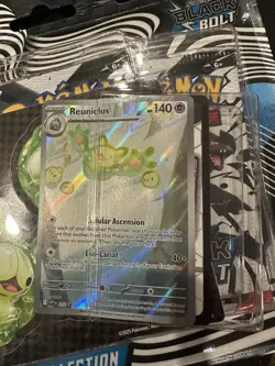 (2x) Pokemon TCG Black Bolt Tech Sticker Collection 3-Pack Blister READ - Image 3