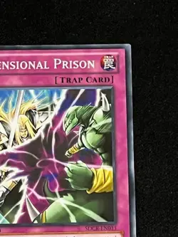 Dimensional Prison 1st Edition SDCR-EN033 YuGiOh Structure Deck: Cyber Dragon Re - Image 4