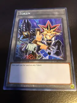 Yu-Gi-Oh! TCG 1x YUGI YAMI Token LDK2-ENT01 x1 YUGIOH! ULTRA UNLM DARK DM DMG NM - Image 1