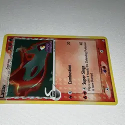 Pokemon Latias EX Holo Rare Delta Species 70 HP 21/110 Holon Phantoms TCG Card - Image 3