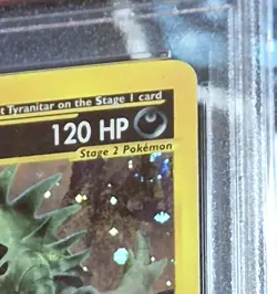 PSA 4 Tyranitar 29/165 Holo Rare *Swirl* Expedition Base Pokemon Card WotC 2002 - Image 4