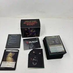 Mtg Midnight Hunt Modified Commander 100 Card Deck With Token Creature Cards - Image 1
