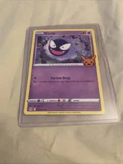 Pokemon TCG 2022 Gastly Trading Card 64/196 Trick or Treat - Image 1