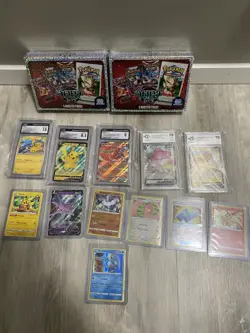 pokemon cards with two Mystery power box - Image 1