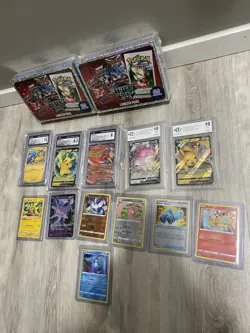 pokemon cards with two Mystery power box - Image 2