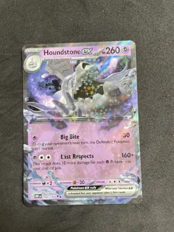 Houndstone EX 102/197 - Obsidian Flames - Pokemon Card - Near Mint - Image 1