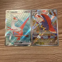 Latias Ex 220/191 & Braviary 214/191 Surging Sparks Card Lot NM Pokemon TCG - Image 1