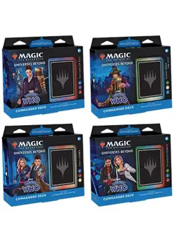MTG: Doctor Who - Commander Decks Set Of 4 - Image 1