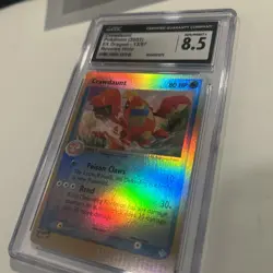 2003 Pokemon Crawdaunt REVERSE HOLO CGC 8.5 NM/MINT EX Dragon 13/97 - Image 4