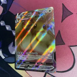 Pokemon TCG Eevee VMAX SWSH087 Black Star Promo NM free shipping - Image 2