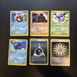 Pokemon Bundle Joblot - 6x Ex Ruby and Sapphire Rare Non Holo - NM - Image 1