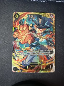 ONE PIECE Sabo - (Reprint) Foil SEC Premium Booster -The Best-Vol. 2 OP07-118 NM - Image 1