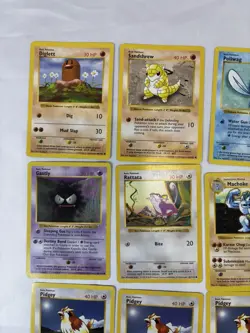 Pokemon Cards Vintage Shadowless Lot Of 27 Cards With 2 Mew Promos 1999 Base Set - Image 3