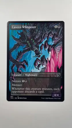 MTG Ikoria Lair of Behemoths Cavern Whisperer Showcase #287 Magic the Gathering - Image 1
