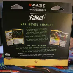 Magic: The Gathering MTG Fallout Commander Deck Mutant Menace Mothman Precon - Image 2