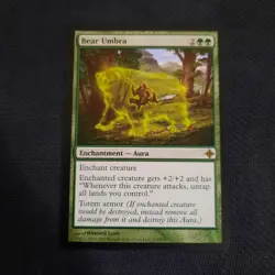 Bear Umbra x1 - Rise of the Eldrazi MTG - Image 1