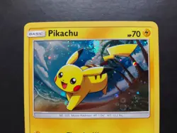 Pokemon - Pikachu SM81 Holo Promo Sun & Moon with swirl - Image 2