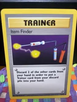 Item Finder Pokemon TCG Base Set Unlimited Rare 74/102 #74 LP - Image 1