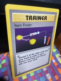 Item Finder Pokemon TCG Base Set Unlimited Rare 74/102 #74 LP - Image 2