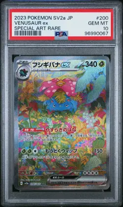 PSA 10 Sequential Set Charizard Venusaur Blastoise ex SAR Pokemon Card 151 2023 - Image 3