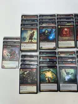World of Warcraft Card CCG TCG Partial Archives Set 155 Unique Cards - 437 Total - Image 4