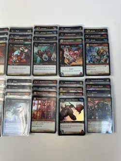 World of Warcraft Card CCG TCG Partial Archives Set 155 Unique Cards - 437 Total - Image 5