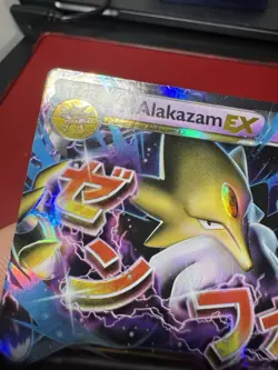 M Alakazam EX 26/124 Full Art Holo Rare Fates Collide Pokemon Card NM - Image 3