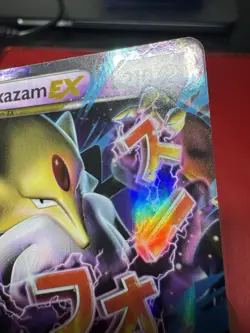 M Alakazam EX 26/124 Full Art Holo Rare Fates Collide Pokemon Card NM - Image 4