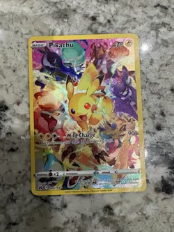 Pikachu 160/159 Pokemon Crown Zenith Secret Rare Near Mint Pokemon Card NM/LP - Image 1