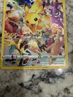 Pikachu 160/159 Pokemon Crown Zenith Secret Rare Near Mint Pokemon Card NM/LP - Image 3