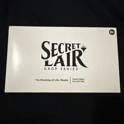 Secret Lair MTG The Meaning Of Life, Maybe Foil Edition Magic The Gathering - Image 1