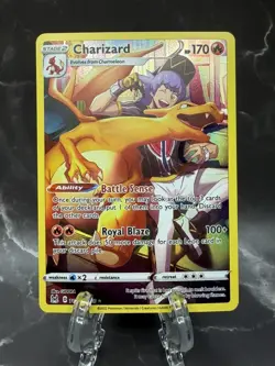 Pokemon TCG Charizard TG03/TG30 Lost Origin Ultra Rare Holo NM - Image 1