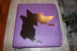 Pokemon Ultra Pro Gengar Purple 12 Pocket Zippered Pro Binder - Image 1