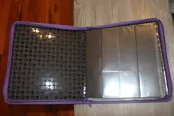 Pokemon Ultra Pro Gengar Purple 12 Pocket Zippered Pro Binder - Image 2