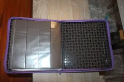 Pokemon Ultra Pro Gengar Purple 12 Pocket Zippered Pro Binder - Image 3