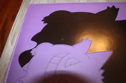 Pokemon Ultra Pro Gengar Purple 12 Pocket Zippered Pro Binder - Image 4