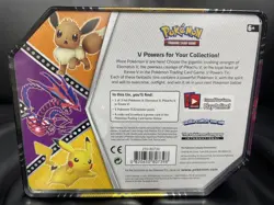 POKEMON TCG V POWERS PIKACHU V TIN BRAND NEW FACTORY SEALED.. 820650807398 - Image 2