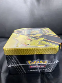 POKEMON TCG V POWERS PIKACHU V TIN BRAND NEW FACTORY SEALED.. 820650807398 - Image 3
