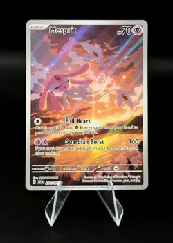 Pokemon Mesprit Illustration Rare Surging Sparks 204/191 TCG Near Mint - Image 1