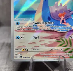 Pokemon TCG Misty's Lapras 194/182 Destined Rivals Full Art Holo NM! - Image 5