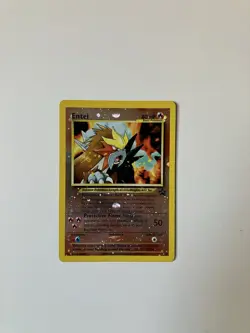 Pokemon TCG Entei Wizards Black Star Promos 34 Holo Promo Promo - Image 1