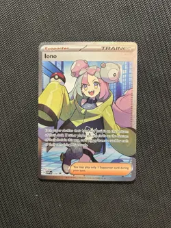 Pokemon TCG Iono SVP 124! NM Condition! See Description! - Image 1