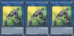 3x Gravity Controller | MP21-EN020 | SR | 1st Ed | NM | YuGiOh - Image 1