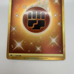 Fighting Energy Gold 233/198 Full Art NM/M Chilling Reign Pokemon Card - Image 3