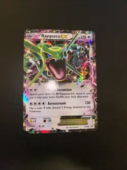 Rayquaza EX XY66 Black Star Promo 2015 XY Pokemon Card MP - Image 1