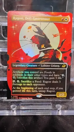 Ragost, Deft Gastronaut (Borderless) Edge of Eternities Foil - Image 1
