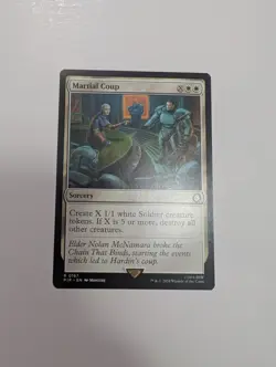 MTG - Martial Coup - Fallout (PIP) NM/M Condition - Image 1